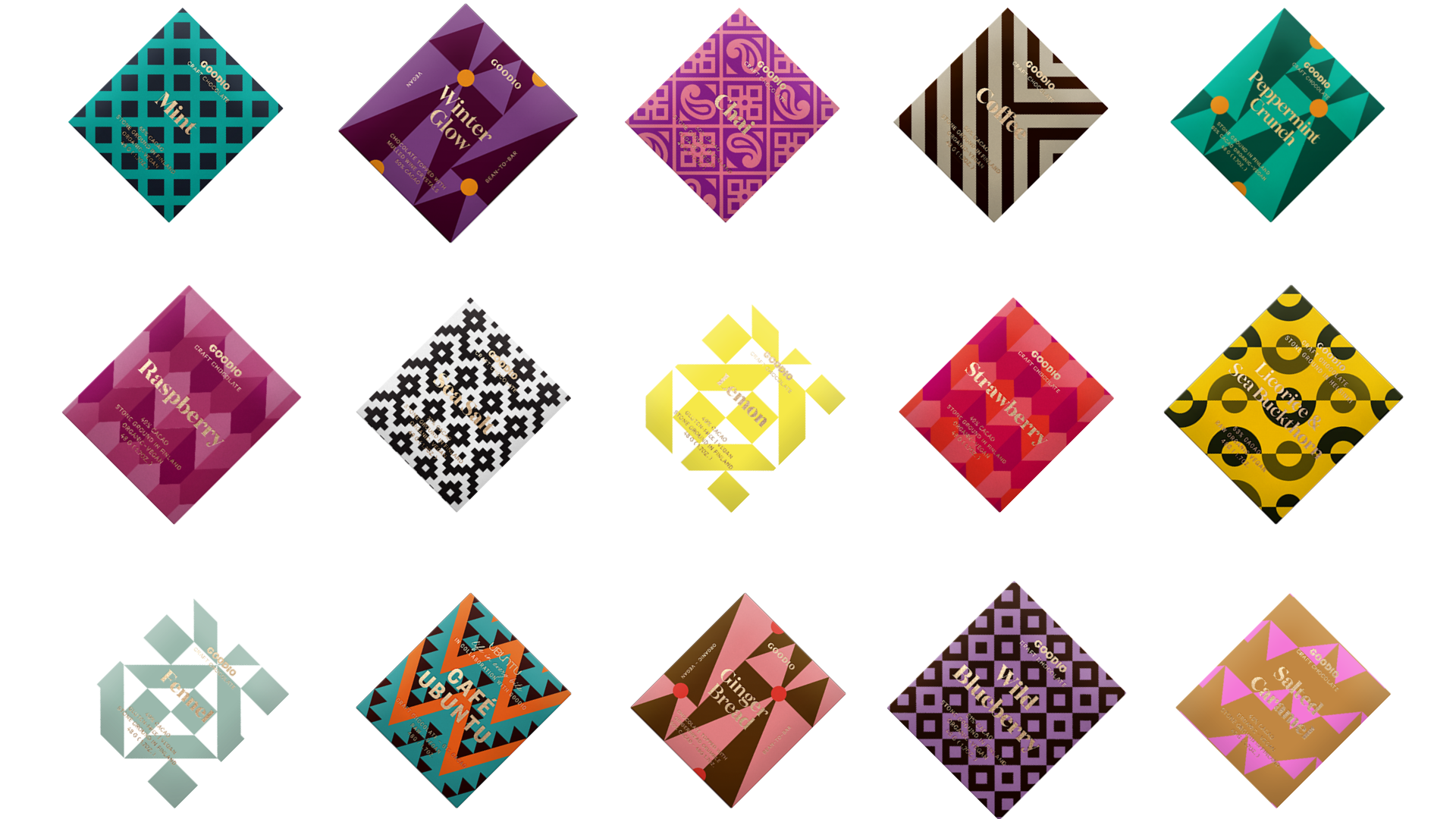 Goodio Ultimate tasting pack: 12 bars