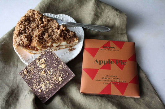 Apple Pie chocolate with apple pie