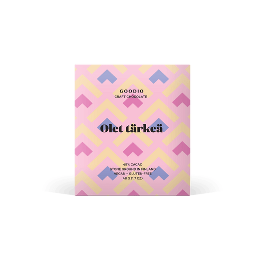 Salted Caramel Chocolate 49% Olet tärkeä -edition