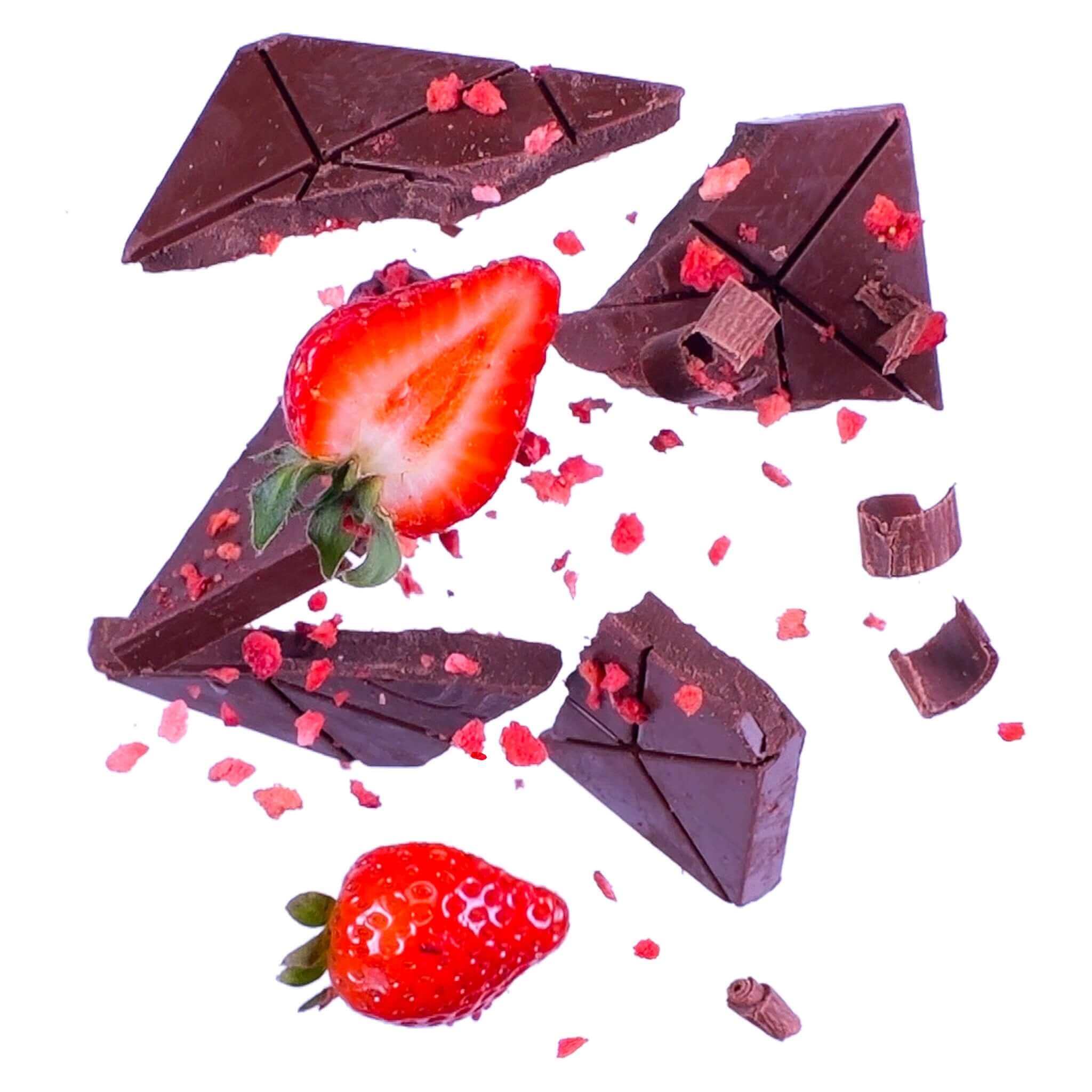 Goodio vegan organic Strawberry chocolate