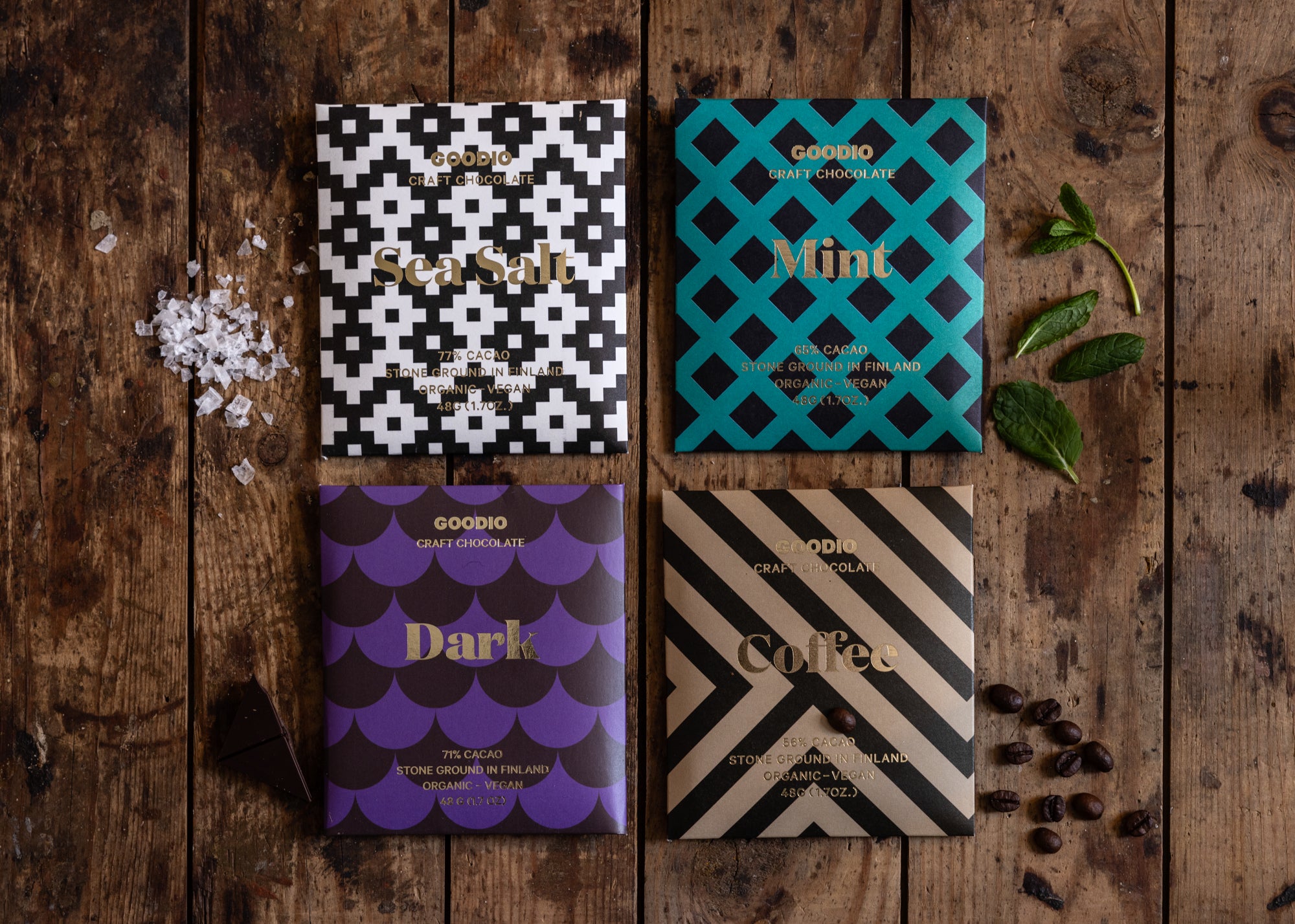 Goodio Ultimate tasting pack: 12 bars