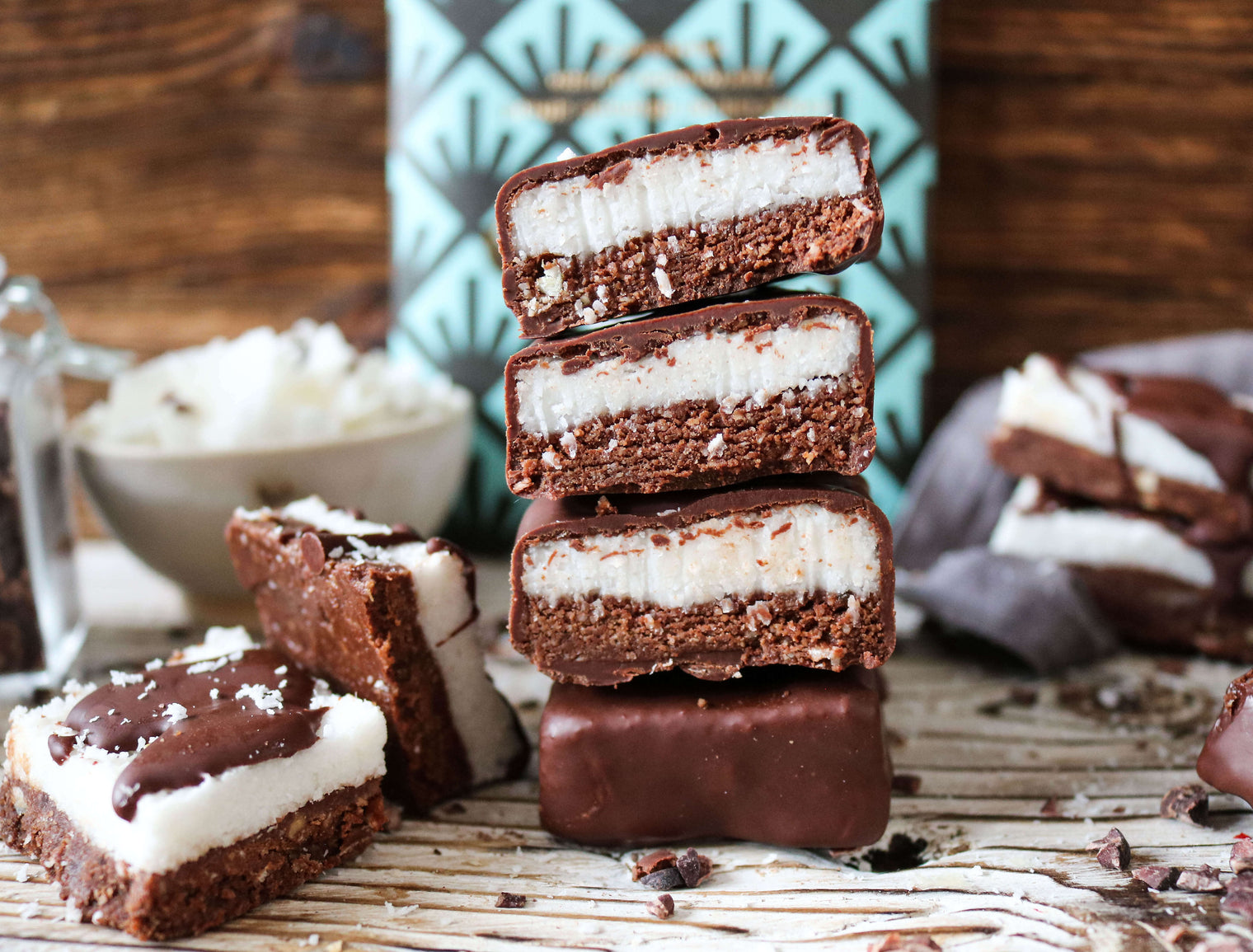 Double Chocolate Bounty Bars