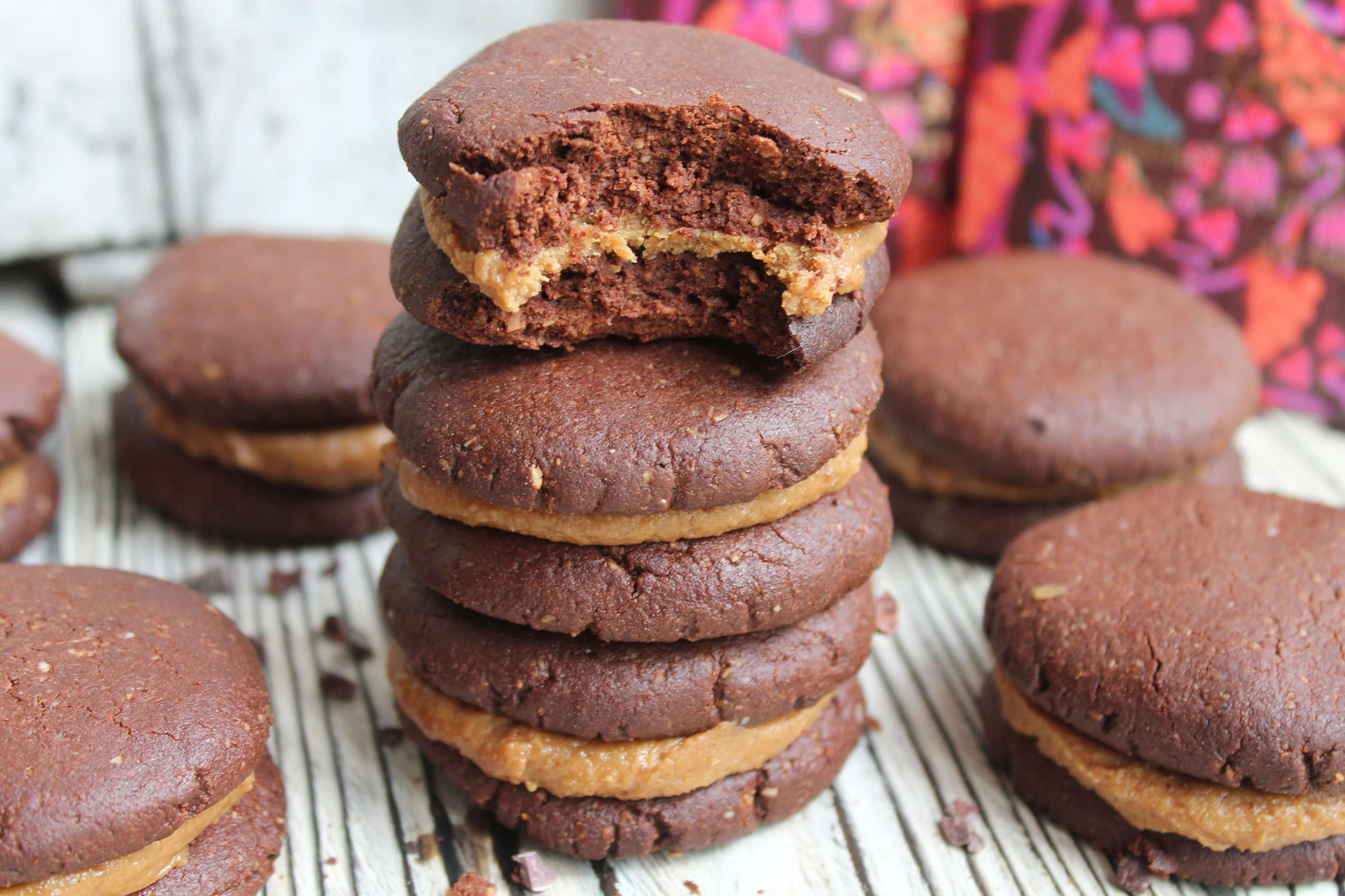 Double Chocolate Peanut Butter Cookies