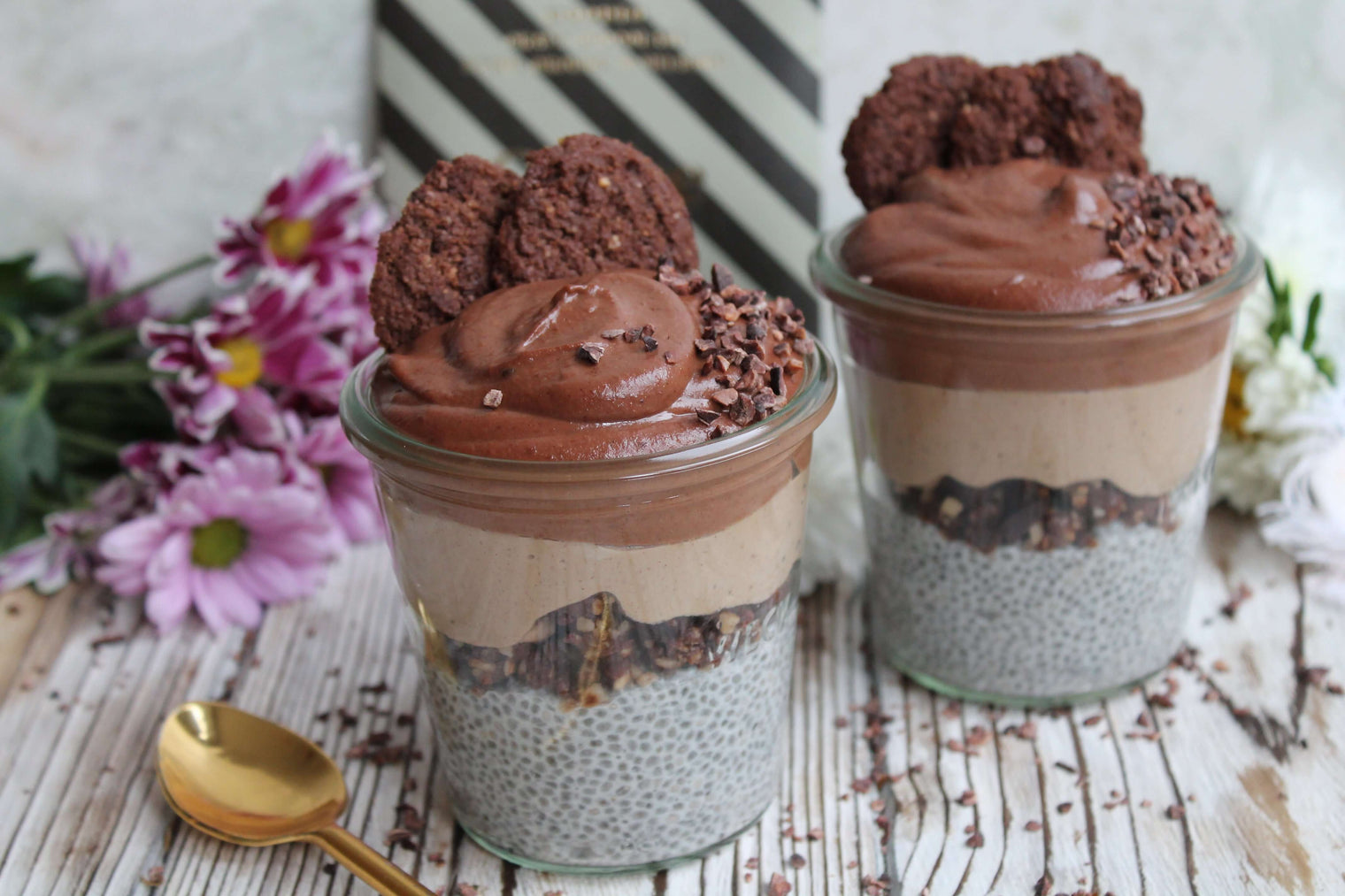 Chocolate Mousse & Chia Parfait