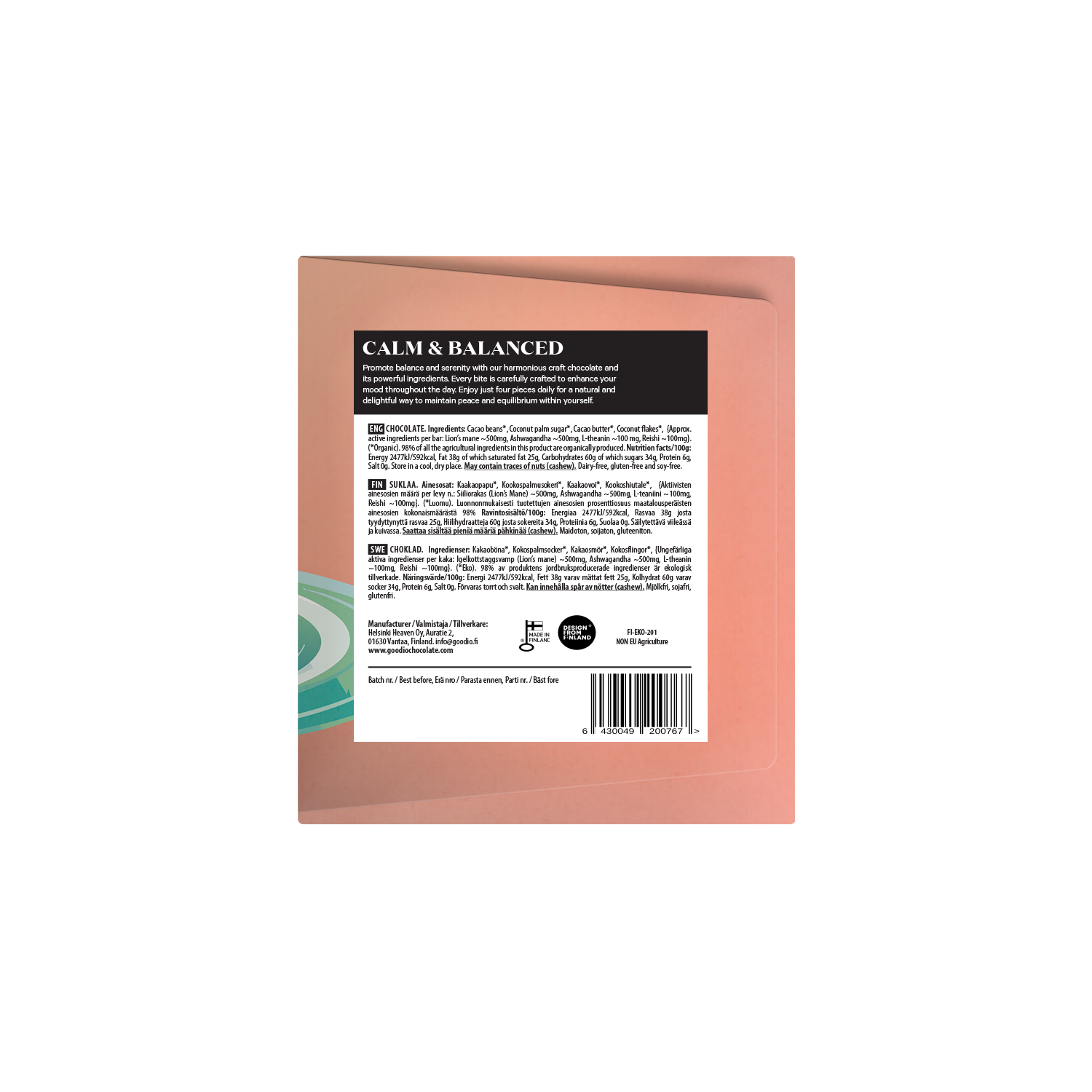 Calm & Balanced Chocolate 49%