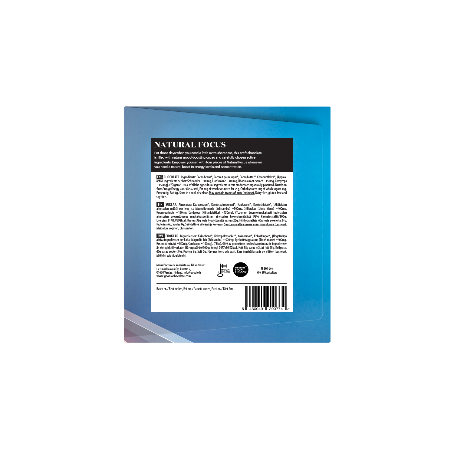 Natural Focus Chocolate 49%