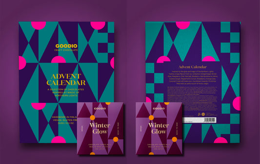 PRE-ORDER: Advent Calendar & 2 Winter Glow chocolate bars