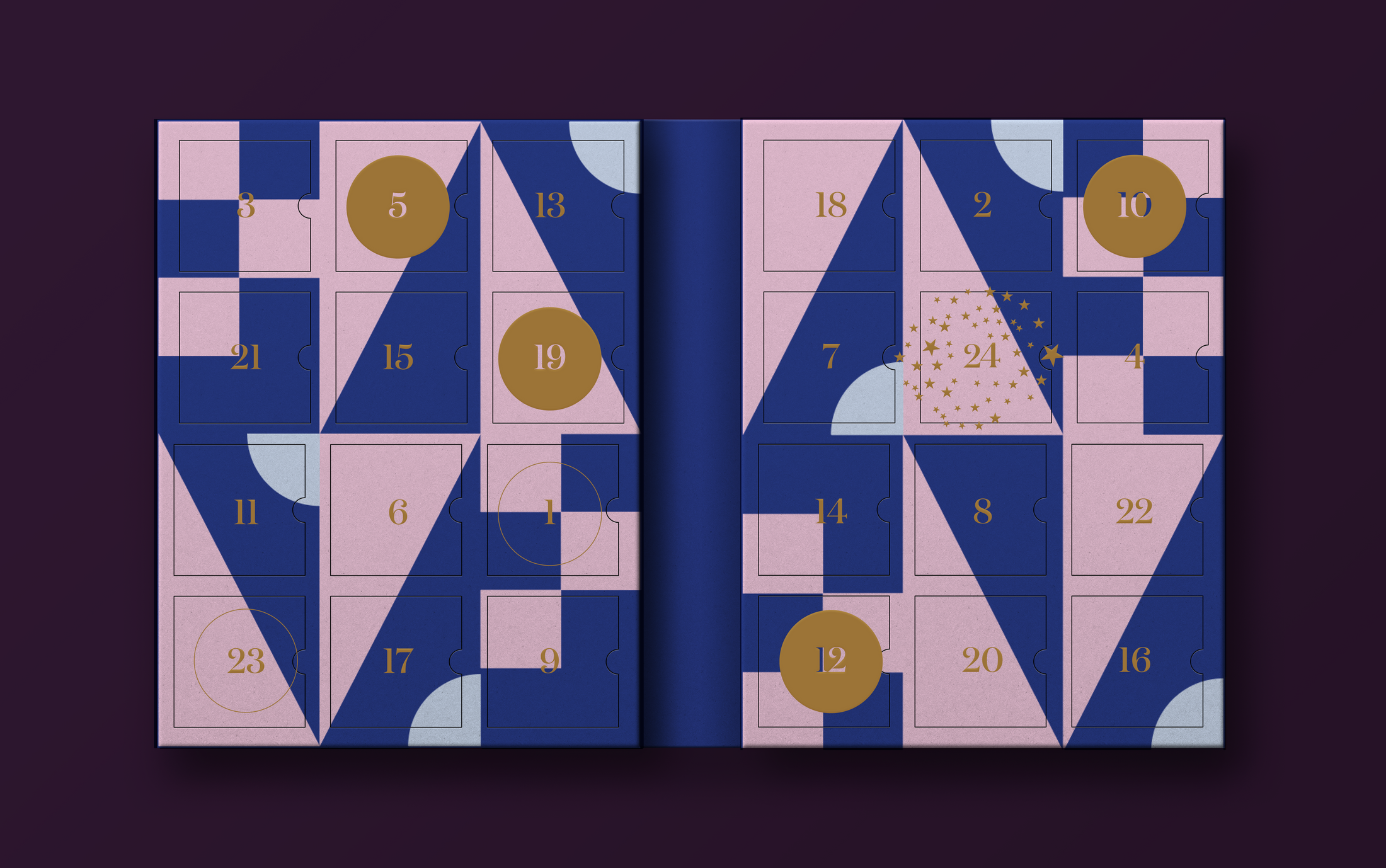 PRE-ORDER: BLUE HOUR Advent Calendar & 3 FREE Goodio chocolate bars