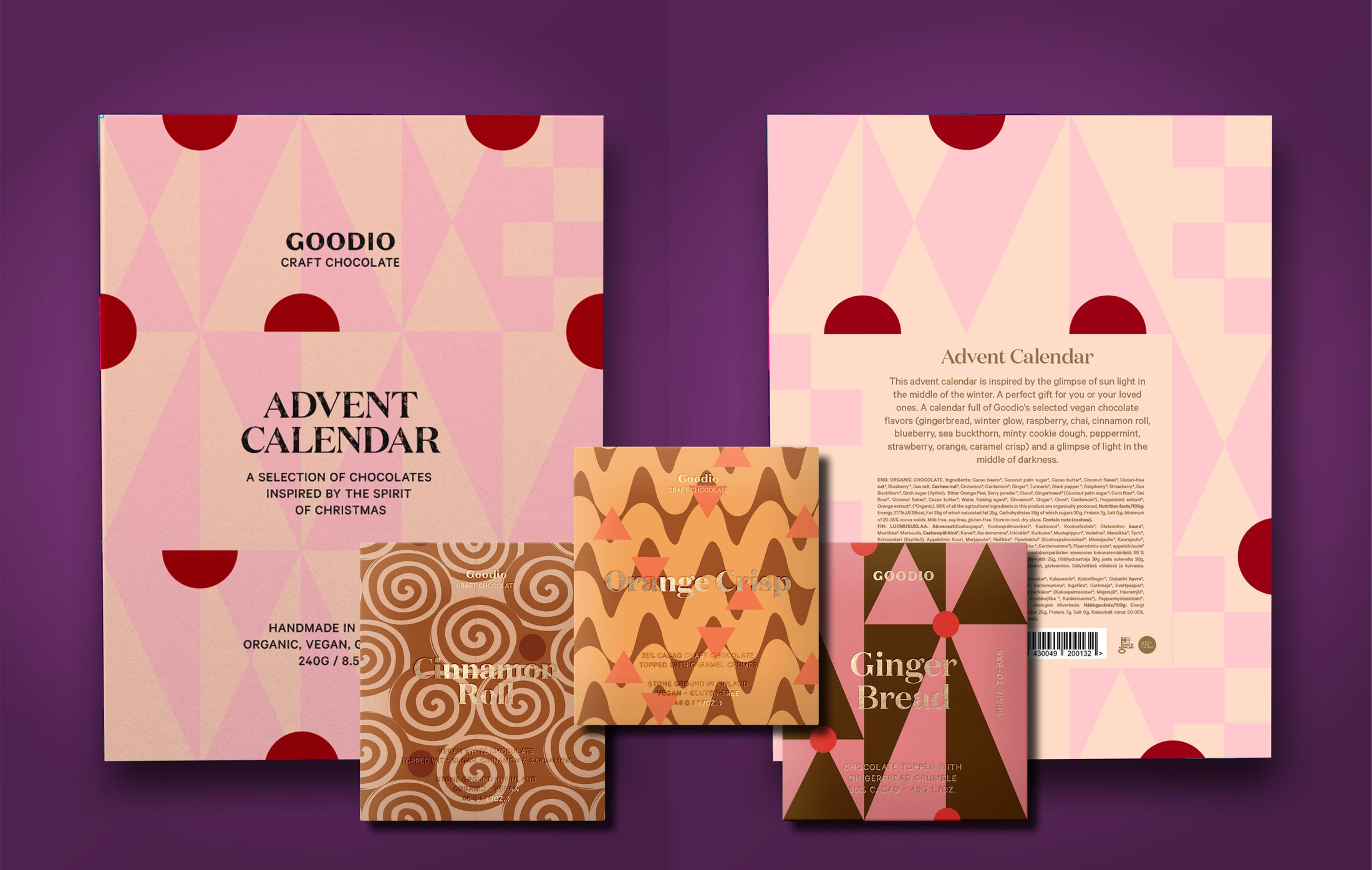 PRE-ORDER: Advent Calendar & 3 FREE Goodio chocolate bars