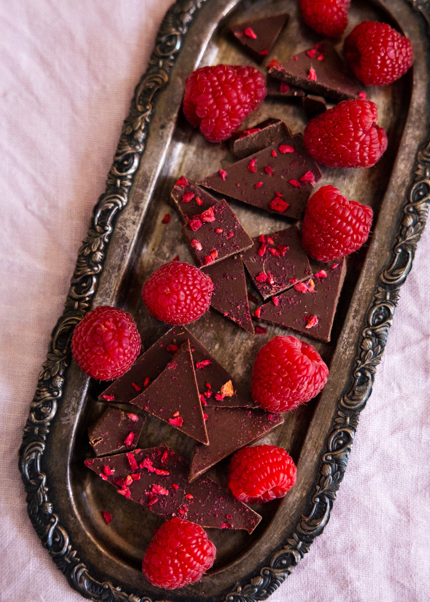 Will you be my Valentine? Double chocolate bar