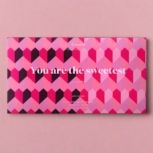 Goodio custom love chocolate (You are the sweetest)