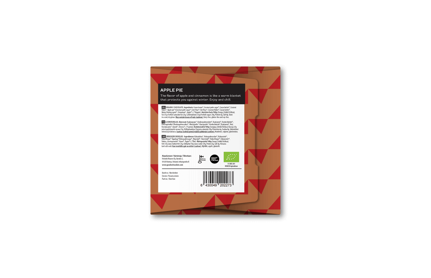 design vegan gift chocolate